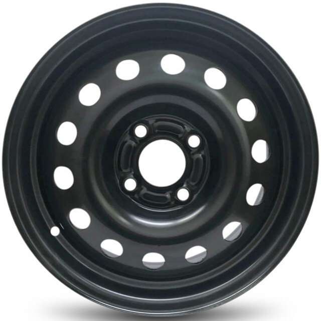 Сталеві диски Steel Daewoo R14 W5.5 PCD4x100 ET49 DIA56.6 (black)-зображення-1