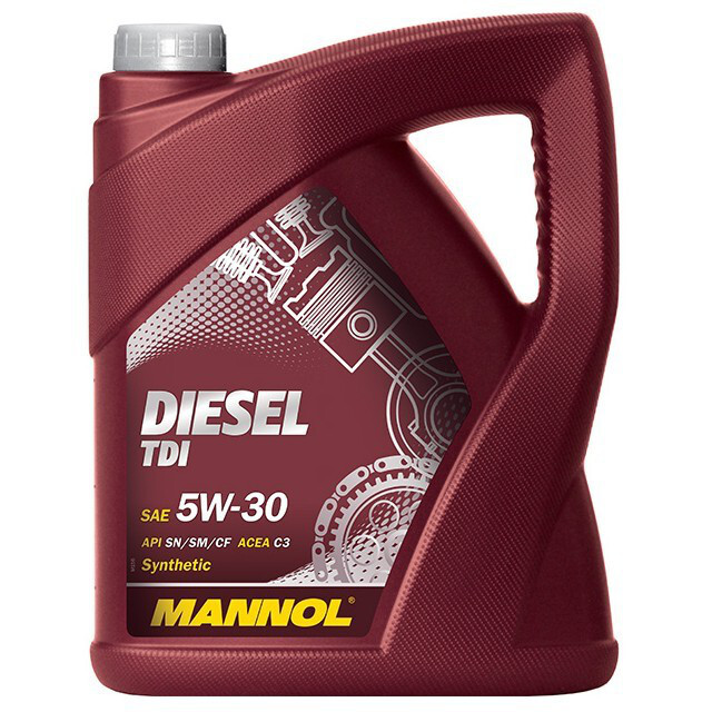 Моторне масло Mannol Diesel TDI SN/SM/CF SAE 5W-30 (5л.)-зображення-1