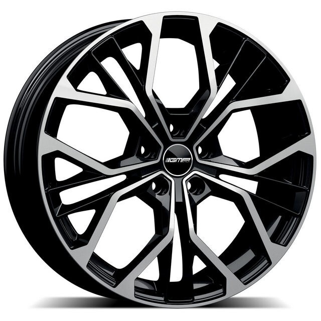 Литі диски GMP Italia Matisse R17 W7 PCD5x108 ET40 DIA63.4 (black polished)-зображення-1