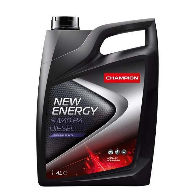 Моторна олія Champion New Energy 5W-40 B4 Diesel (4л.)-зображення-1