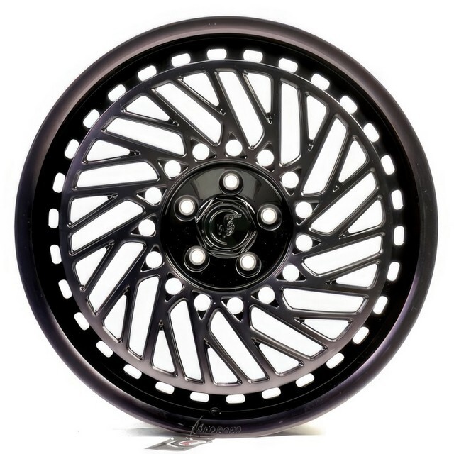 Литі диски WS Forged WS-31/2M R20 W8.5 PCD5x114.3 ET50 DIA67.1 (gloss black dark machined face)-зображення-1