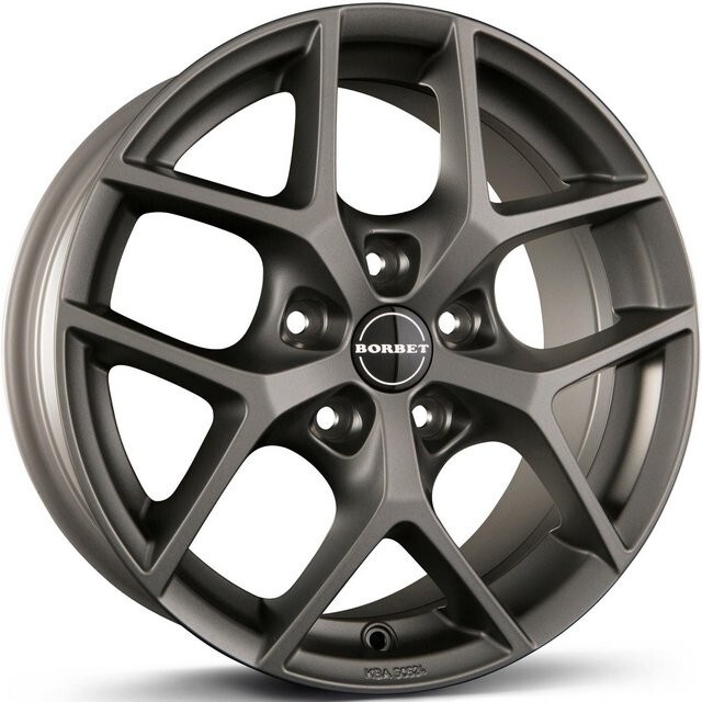 Литі диски Borbet Y R18 W8 PCD5x108 ET45 DIA72.6 (matt titan)-зображення-1