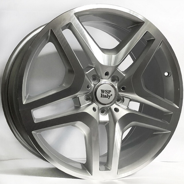 Литі диски WSP Italy Mercedes (W774) Ischia R20 W9 PCD5x112 ET41 DIA66.6 (silver polished)-зображення-1