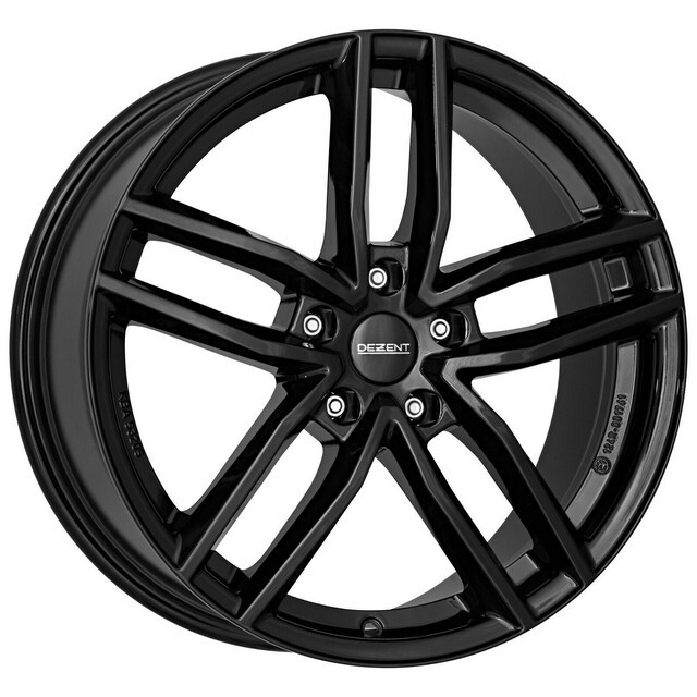 Литі диски Dezent TR R18 W8 PCD5x112 ET46 DIA57.1 (black)-зображення-8