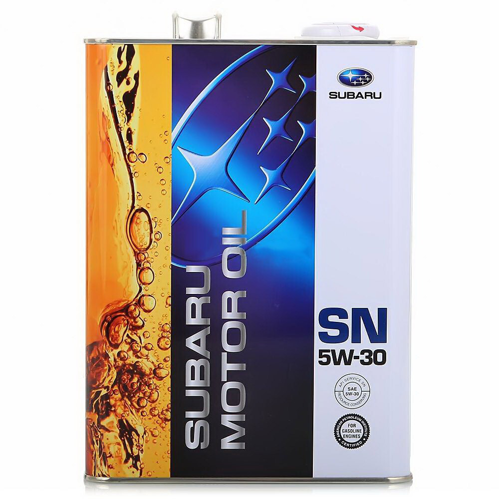 Моторне масло OEM Subaru Motor Oil SN 5W-30 (4л.)-зображення-1