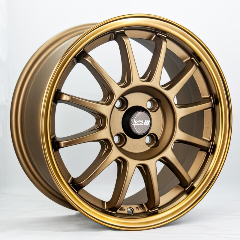 Литі диски GT 168 R15 W6.5 PCD4x100 ET42 DIA73.1 (matt bronze)-зображення-1