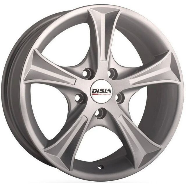 Литі диски Disla Luxury R14 W6 PCD4x108 ET37 DIA67.1 (silver)-зображення-1