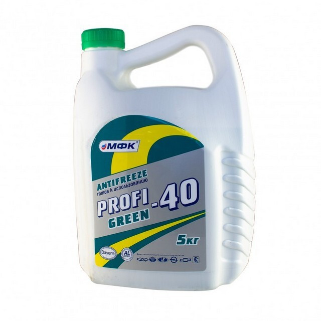 Антифриз PROFI-40 Green (-30°С ), (5кг.)-зображення-1