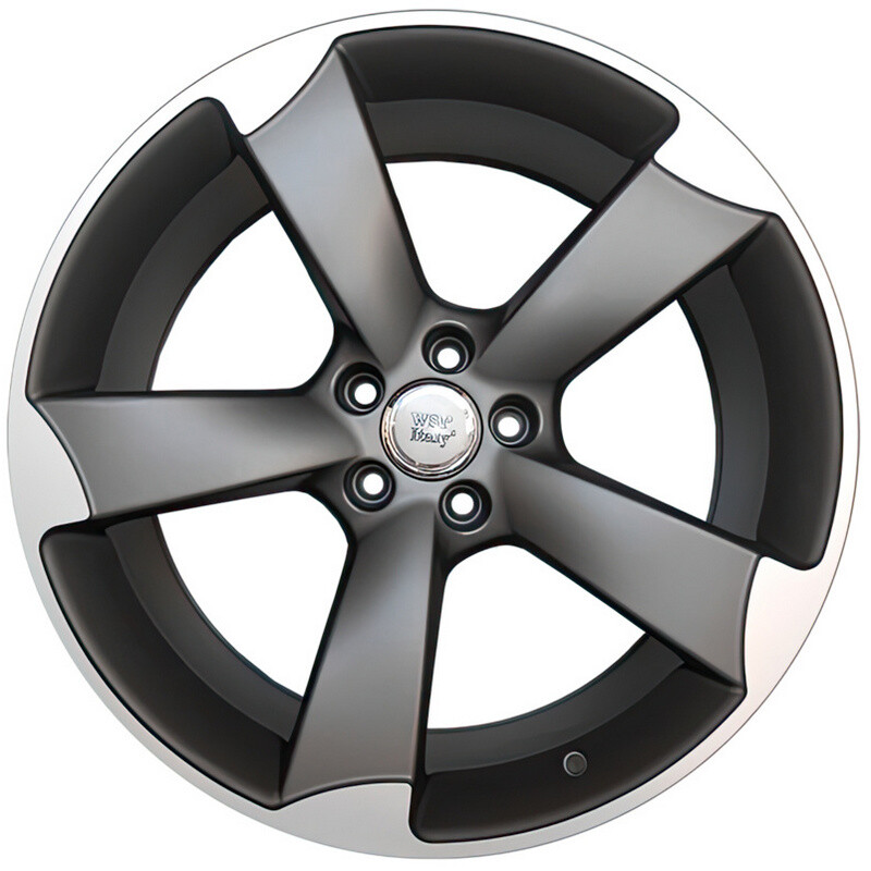 Литі диски WSP Italy Audi (W567) Giasone R19 W8.5 PCD5x112 ET32 DIA66.6 (matt gun metal polished)-зображення-1