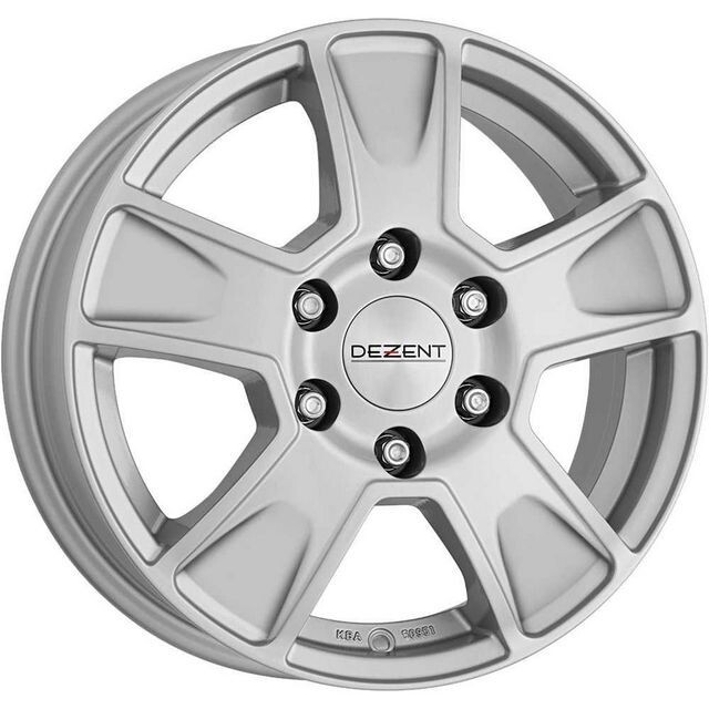 Литі диски Dezent Van R16 W6.5 PCD5x112 ET52 DIA66.6 (silver)-зображення-1