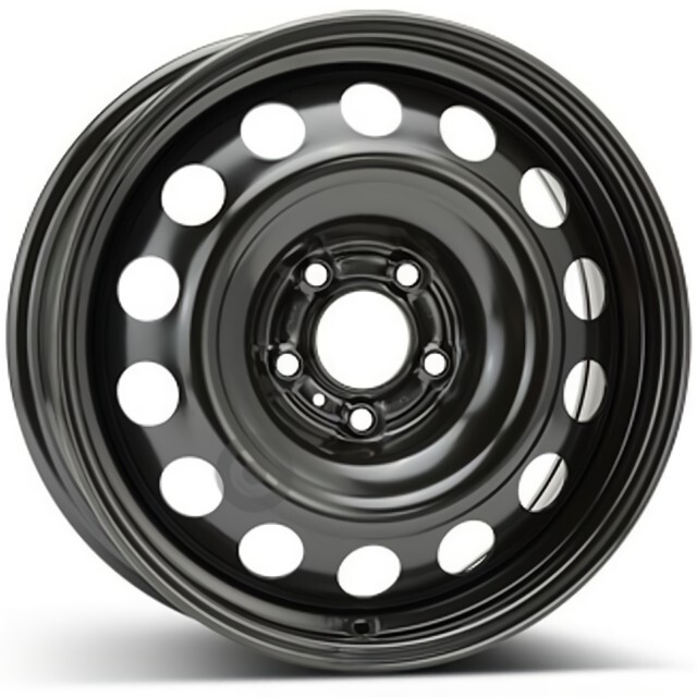 Сталеві диски ALST (KFZ) 9062 Mazda R16 W6.5 PCD5x114.3 ET50 DIA67.1 (black)-зображення-1