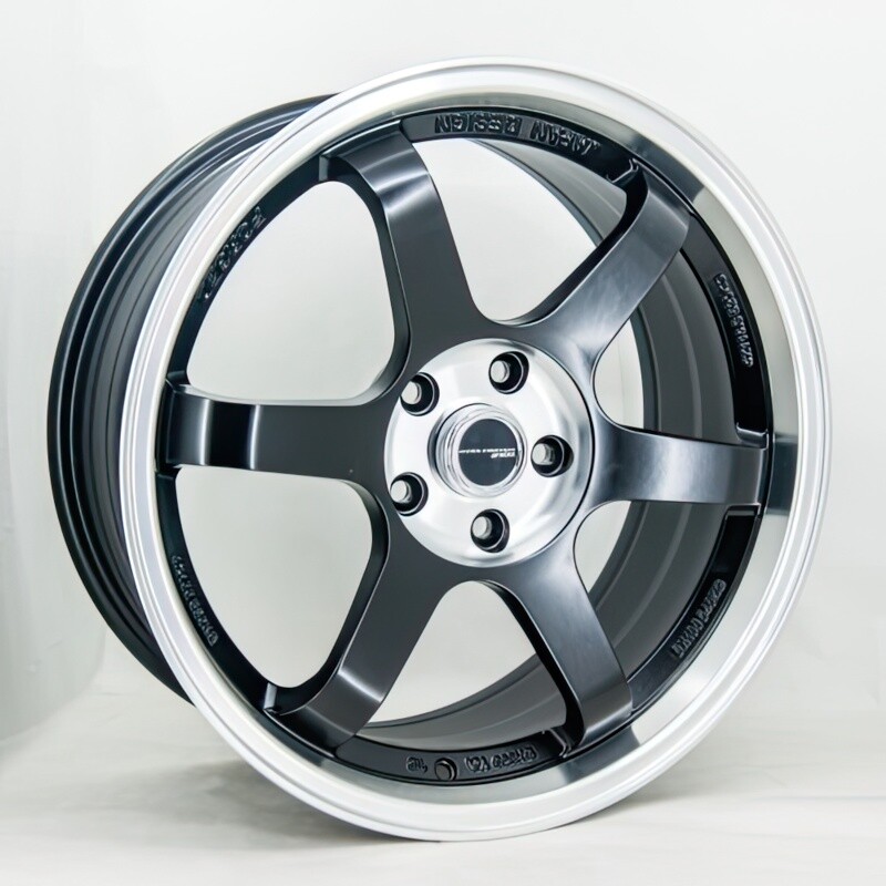 Литі диски Replica Mercedes (TE37) R18 W8 PCD5x112 ET38 DIA66.6 (MBM)