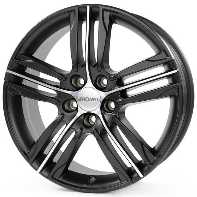 Литі диски Ronal R57 R18 W7.5 PCD5x100 ET45 DIA68 (MBFC)-зображення-1