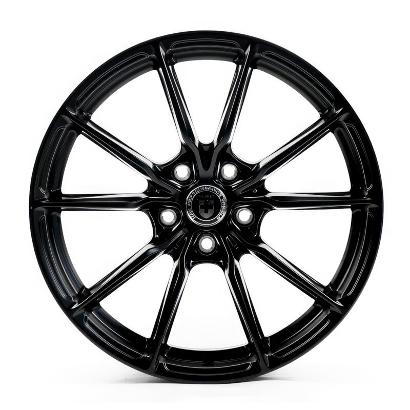 Литі диски Flow Forming FF801 R19 W8.5 PCD5x112 ET35 DIA66.6 (satin black)-зображення-1