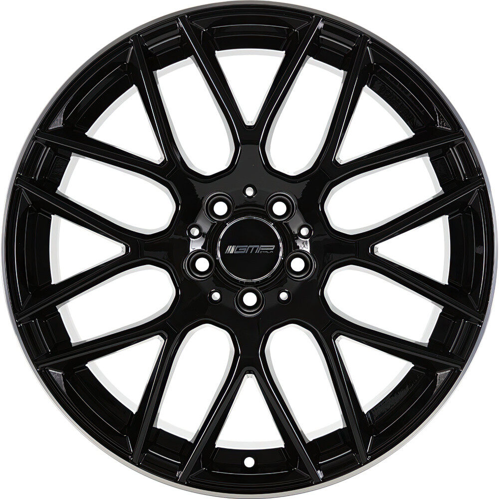 Литі диски GMP Italia Berghem R18 W8 PCD5x112 ET35 DIA66.6 (black)-зображення-4