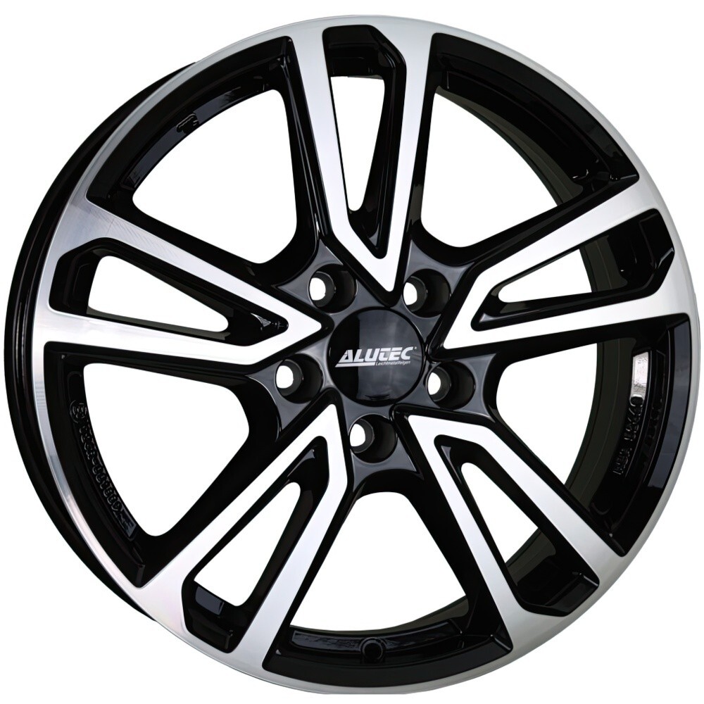 Литі диски Alutec Tormenta R17 W7.5 PCD5x108 ET52.5 DIA63.4 (black polished)-зображення-1