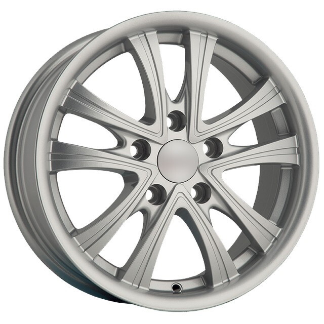 Литі диски Disla Evolution R15 W6.5 PCD5x112 ET35 DIA67.1 (silver)-зображення-1