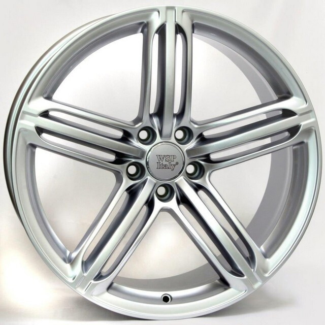 Литі диски WSP Italy Audi (W560) Pompei R20 W9 PCD5x112 ET38 DIA57.1 (silver)-зображення-1