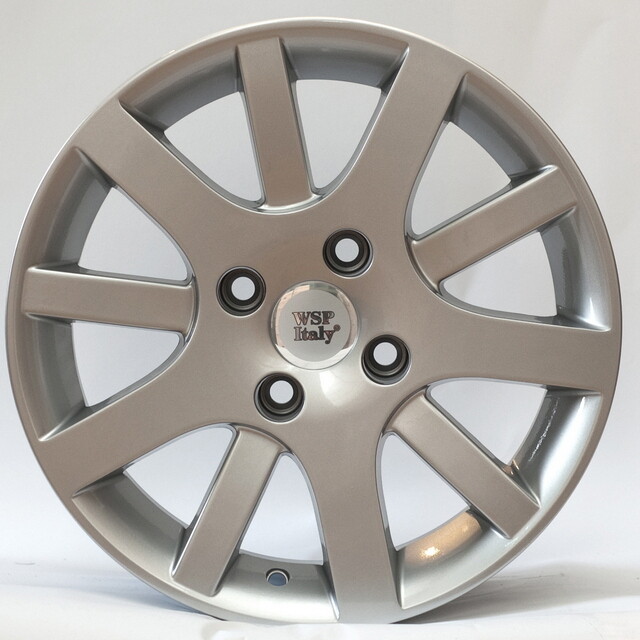 Литі диски WSP Italy Peugeot (W850) Lyon R17 W7 PCD4x108 ET28 DIA65.1 (silver)