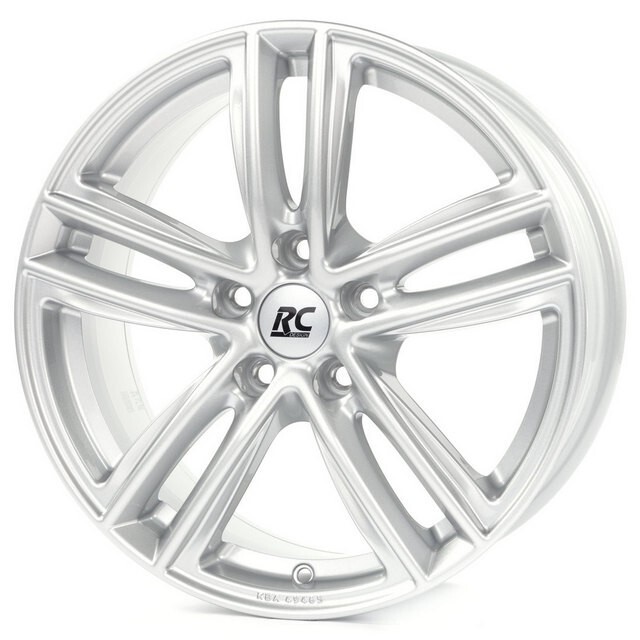 Литі диски RC Design RC-27 R18 W7 PCD5x114.3 ET50 DIA64.1 (silver)-зображення-1