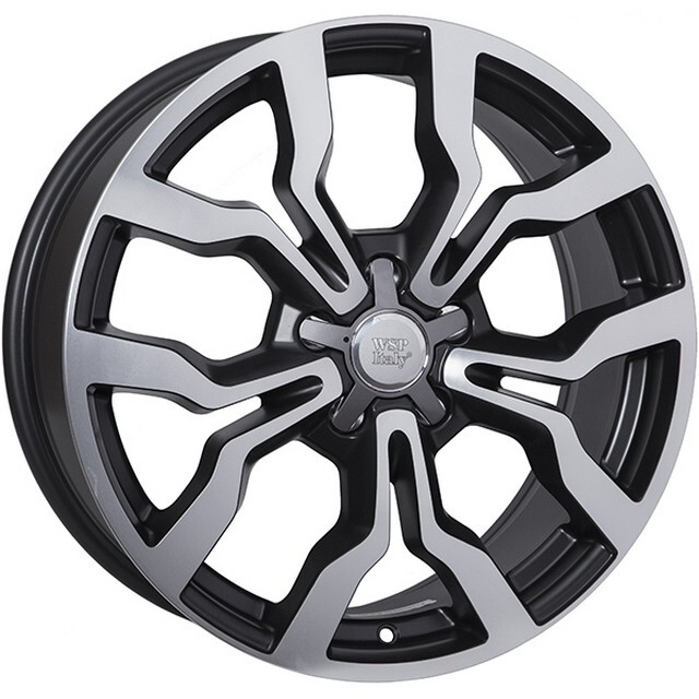 Литі диски WSP Italy Audi (W565) Medea R18 W7.5 PCD5x112 ET51 DIA57.1 (dull black polished)-зображення-1