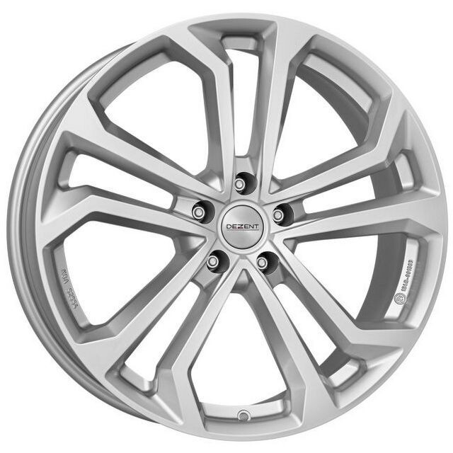 Литі диски Dezent TA R17 W7.5 PCD5x112 ET36 DIA66.6 (silver)-зображення-1