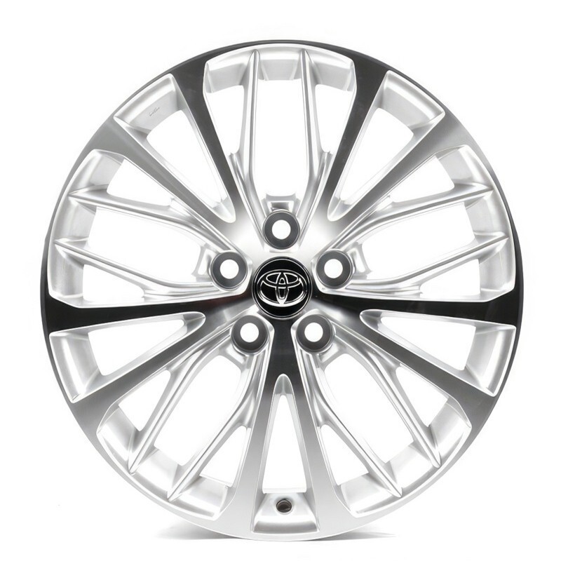 Литі диски Replica Toyota (TY7133) R17 W7 PCD5x114.3 ET45 DIA60.1 (silver machined face)