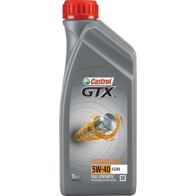 Моторна олія Castrol GTX 5W-40 A3/B4 (1л.)-зображення-1