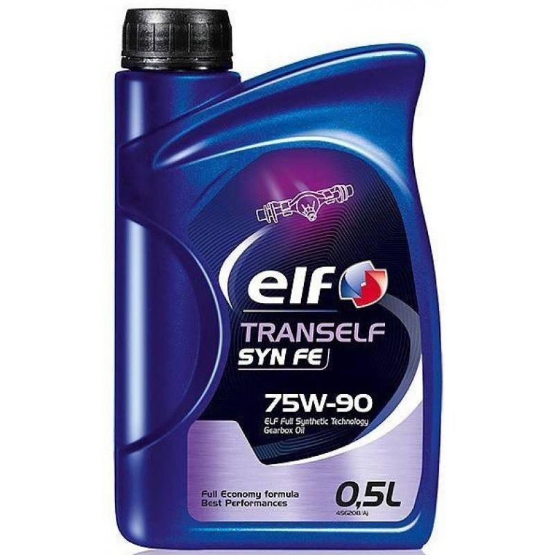 Трансмісійне масло Elf Tranself Syn FE 75W-90 (0,5 л)-зображення-1