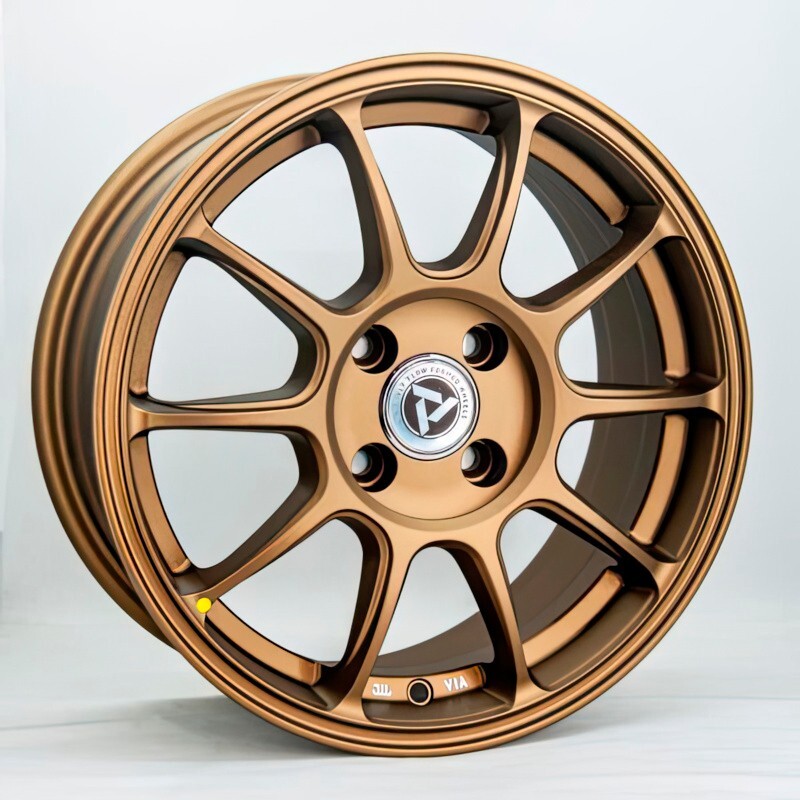 Литі диски VLF ULF15 R17 W7.5 PCD5x114.3 ET38 DIA73.1 (bronze)-зображення-1