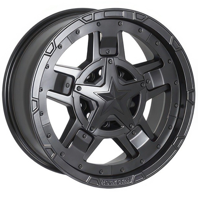 Литі диски JH AR295 R17 W8 PCD5x127 ET15 DIA77.8 (matt black)-зображення-1