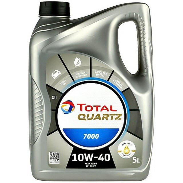 Моторне масло Total Quartz 7000 10W-40 (5л.)