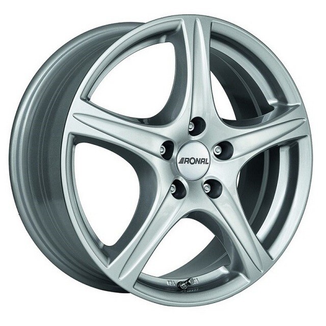 Литі диски Ronal R56 R16 W6.5 PCD5x114.3 ET40 DIA66.1 (crystal silver)-зображення-1