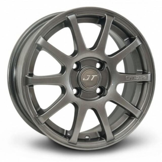 Литі диски JT 1232 R14 W6 PCD4x98 ET38 DIA58.6 (grey)-зображення-1