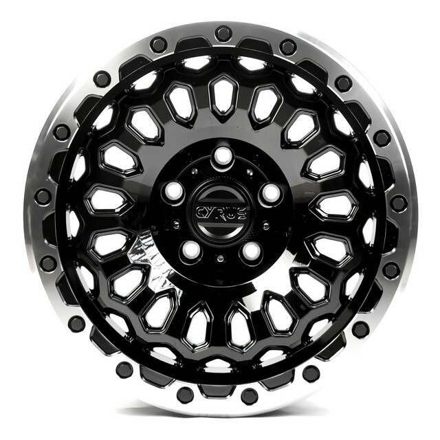 Литі диски Off Road Wheels OW1710 R17 W8.5 PCD5x127 ET-12 DIA71.6 (black silver)-зображення-1