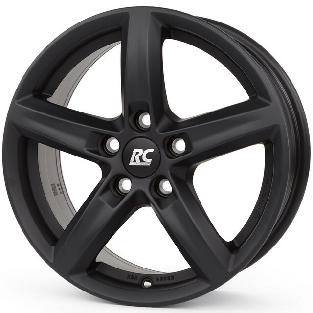 Литі диски RC Design RC-24 R15 W6 PCD4x108 ET45 DIA63.4 (black)-зображення-1