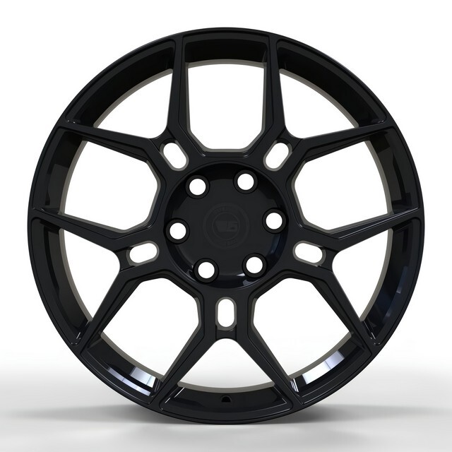 Литі диски WS Forged WS2110142 R20 W8.5 PCD6x139.7 ET20 DIA106.1 (gloss black)-зображення-1