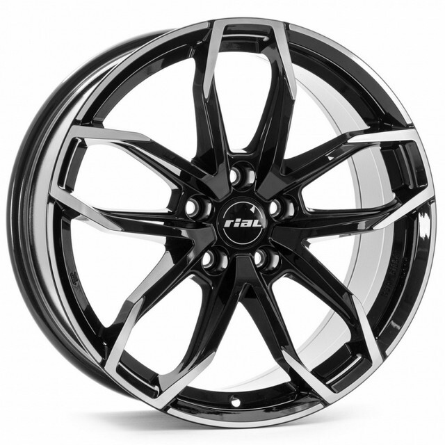 Литі диски Rial Lucca R17 W7.5 PCD5x114.3 ET37 DIA70.1 (black)-зображення-1