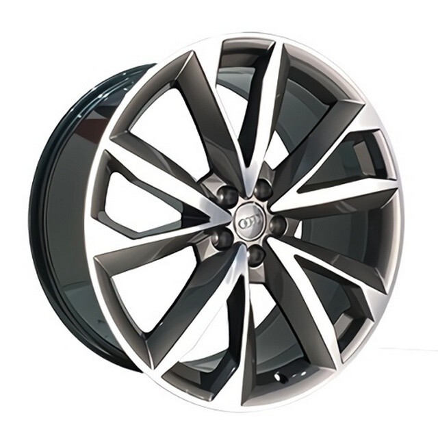 Литі диски Replica Audi (A618) R21 W9.5 PCD5x112 ET31 DIA66.6 (GMF)-зображення-6