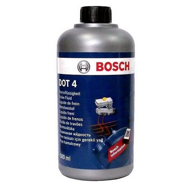 Рідина гальмівна Bosch DOT4 HP (0,5л.)