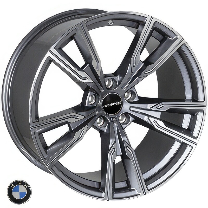 Литі диски Replica BMW (HP945) R20 W10 PCD5x112 ET40 DIA66.6 (GMF)-зображення-1