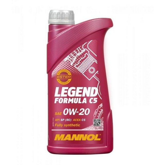 Моторна олія Mannol 0W-20 LEGEND FORMULA C5 (1л.)