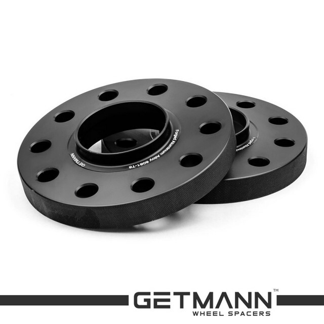 Автомобільне розширювальне кільце (Spacer) GETMANN H = 20 мм PCD5x130 DIA71.6, Кована/Чорна-зображення-1