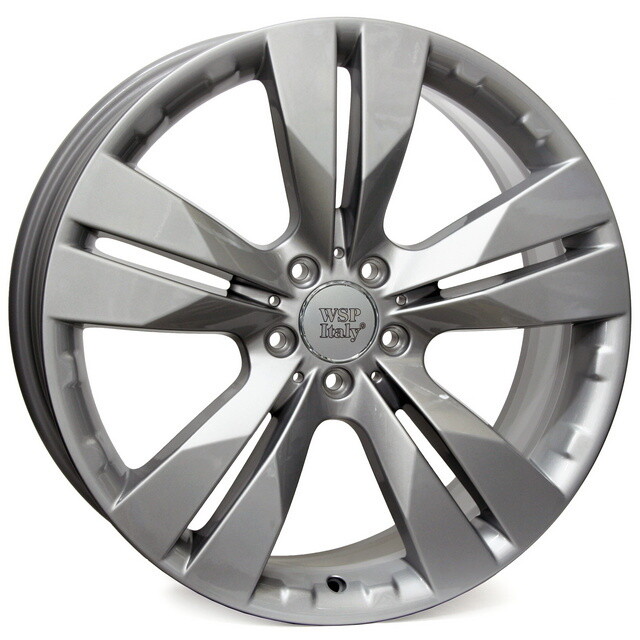 Литі диски WSP Italy Mercedes (W767) Manila R19 W9.5 PCD5x112 ET56 DIA66.6 (silver)-зображення-1