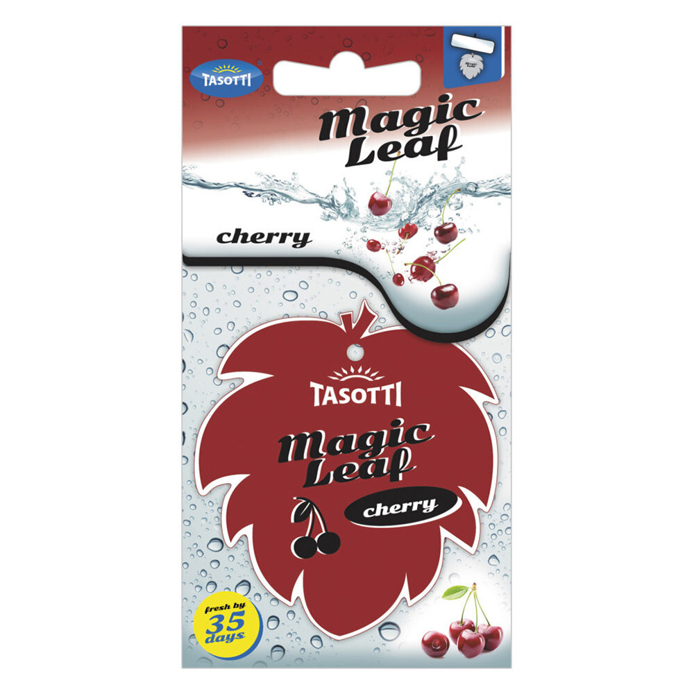 Ароматизатор сухий листочок Tasotti Magic Leaf Cherry (Вишня)-зображення-1