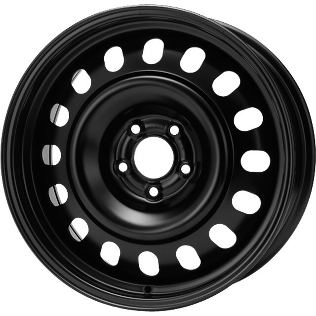 Сталеві диски Steel Mitsubishi R16 W6.5 PCD5x114.3 ET46 DIA67.1 (black)-зображення-1