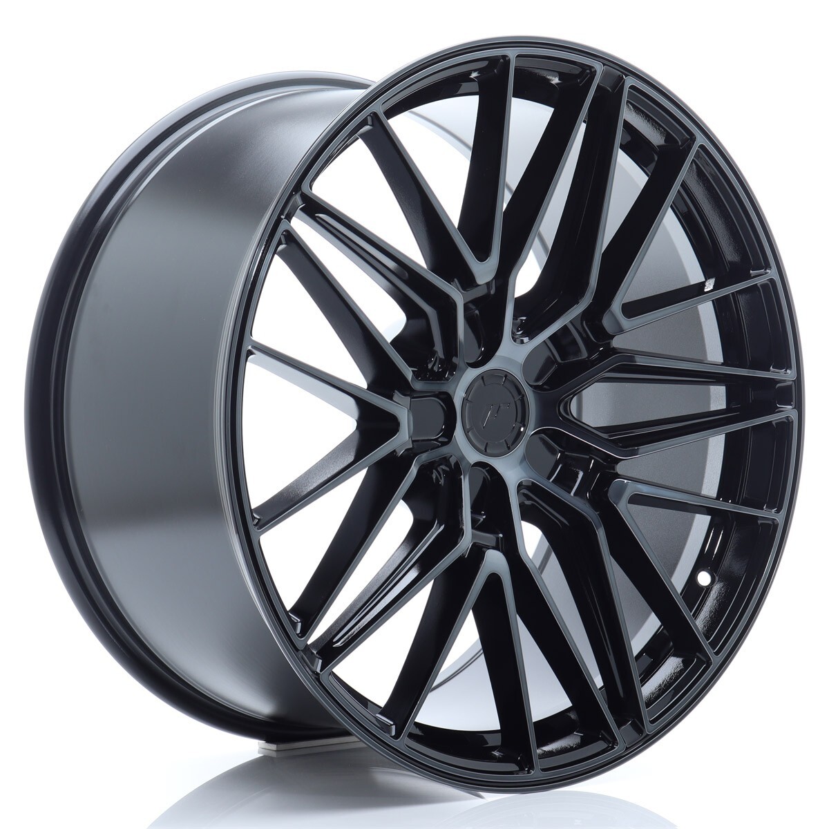 Литі диски Japan Racing JR38 R21 W9.5 PCD5x112 ET37 DIA74.1 (black brushed tinted face)-зображення-1