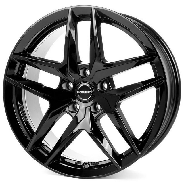 Литі диски Borbet Z R18 W8 PCD5x112 ET31 DIA66.5 (gloss black)