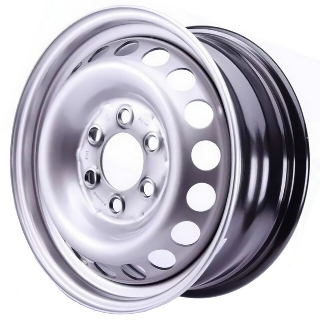 Сталеві диски Steel Accuride R16 W6 PCD6x205 ET132 DIA161 (silver)-зображення-5