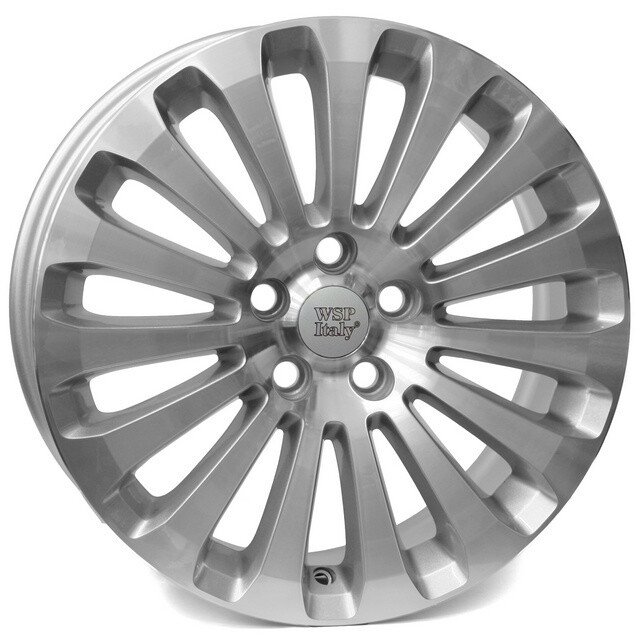 Литі диски WSP Italy Ford (W953) Isidoro R17 W7 PCD5x108 ET52.5 DIA63.4 (silver polished)-зображення-1